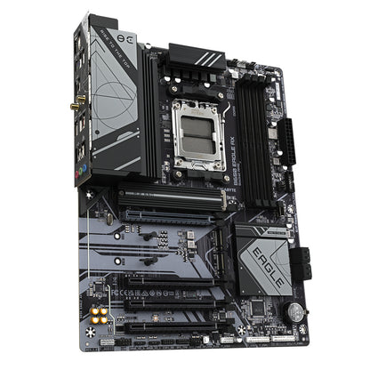 Tarjeta Madre Bigabyte B650 Eagle Ax S-am5 / 4x Ddr5 7600 Oc / Dp / Hdmi / Wifi / Bt / Pcie 4.0/ Atx / Gama Media