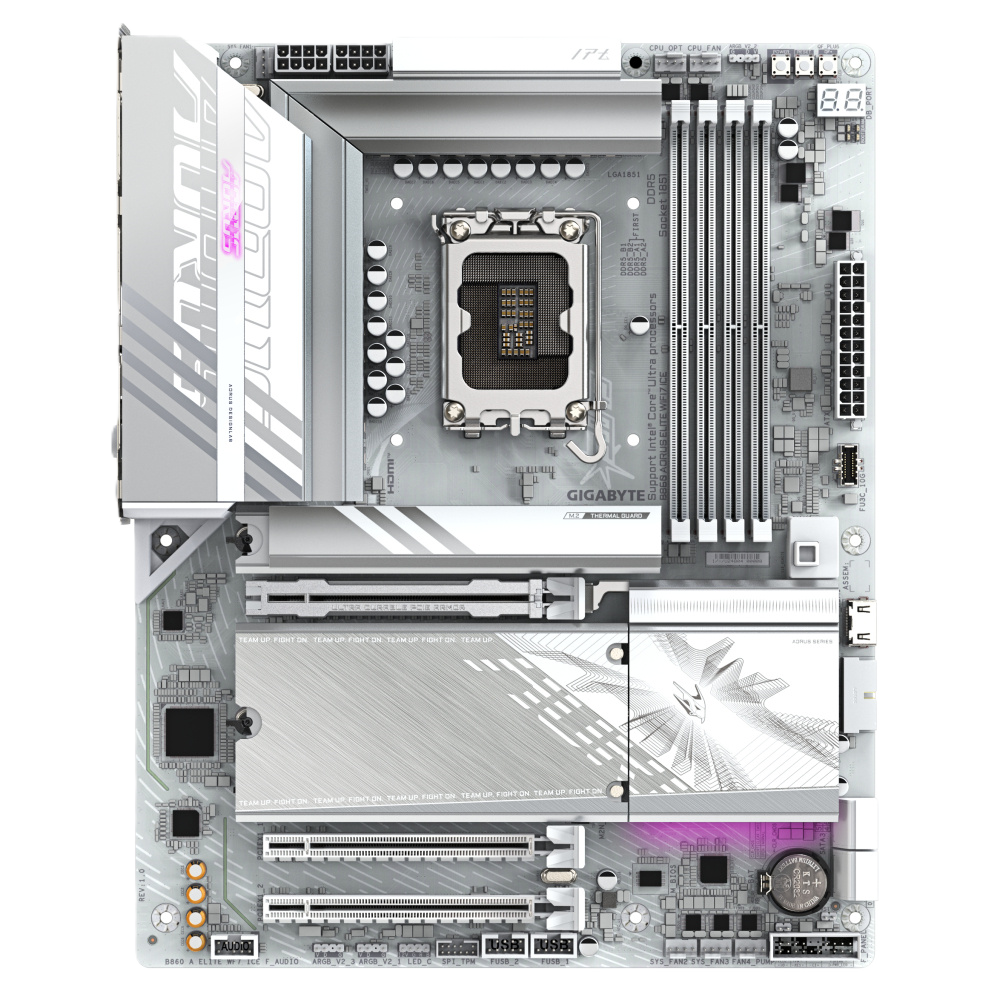 Tarjeta Madre Gigabyte B860 A Elite Wf7 Ice /