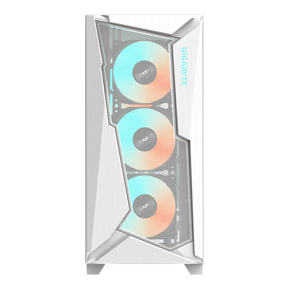 Gabinete Gaming Gigabyte C301gw / Media Torre / Atx/micro Atx/mini Itx/ Blanco/ Sin Fuente/pc/gamer