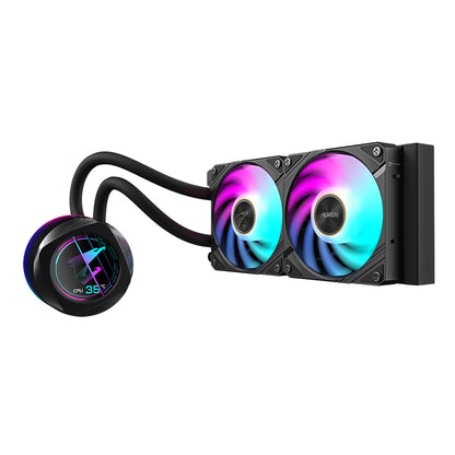 Disipador De Enfriamiento Liquido Gigabyte Gp-aorus Waterforce X Ii 240/240mm/ Socket 115x, 1200, 1700, 1851, Amd Tr4, Am5, Am4, Str5/s-1200/am4/am5/rgb