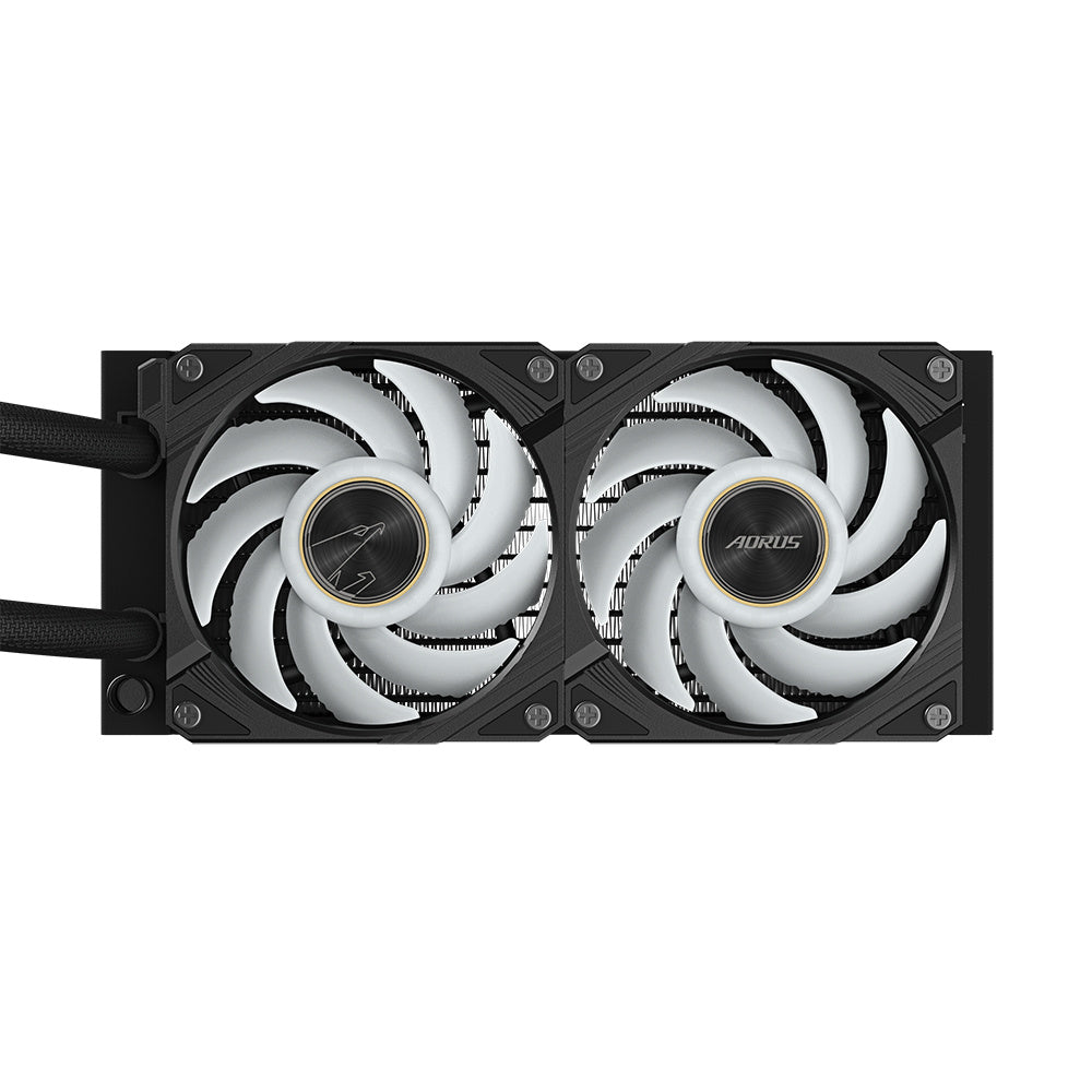 Disipador De Enfriamiento Liquido Gigabyte Gp-aorus Waterforce X Ii 240/240mm/ Socket 115x, 1200, 1700, 1851, Amd Tr4, Am5, Am4, Str5/s-1200/am4/am5/rgb