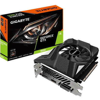 Tarjeta De Video Gigabyte Nvidia Gtx1650/pcie X16 3.0/4gb/gddr6/128 Bits/dvi/hdmi/dp/atx/gama Media