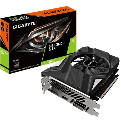 Tarjeta De Video Gigabyte Nvidia Gtx1650/pcie X16 3.0/4gb/gddr6/128 Bits/dvi/hdmi/dp/atx/gama Media