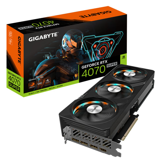 Tarjeta De Video Gigabyte Nvidia Rtx 4070 Super / 12gb / Gddr6x / Pci-e 4.0 / Hdmi 2.1 / Dp X3 / Alta Gama Gamer