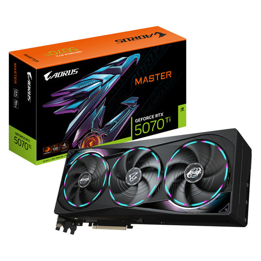 Tarjeta De Video Gigabyte Gv-n507taorus M-16gd / Rtx 5070 / Gddr7 16gb / Pcie 5.0 / D 2.1 / Hdmi 2.1 / Gamer
