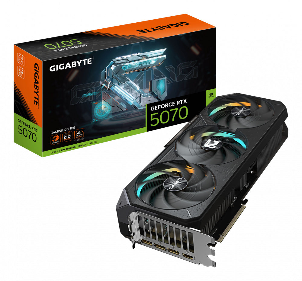 Tarjeta De Video Gigabyte Gv-n507tgaming Oc-16gd / Rtx 5070 Ti / Vram 16gb / Gddr7 / Pcie 5.0/ Gaming