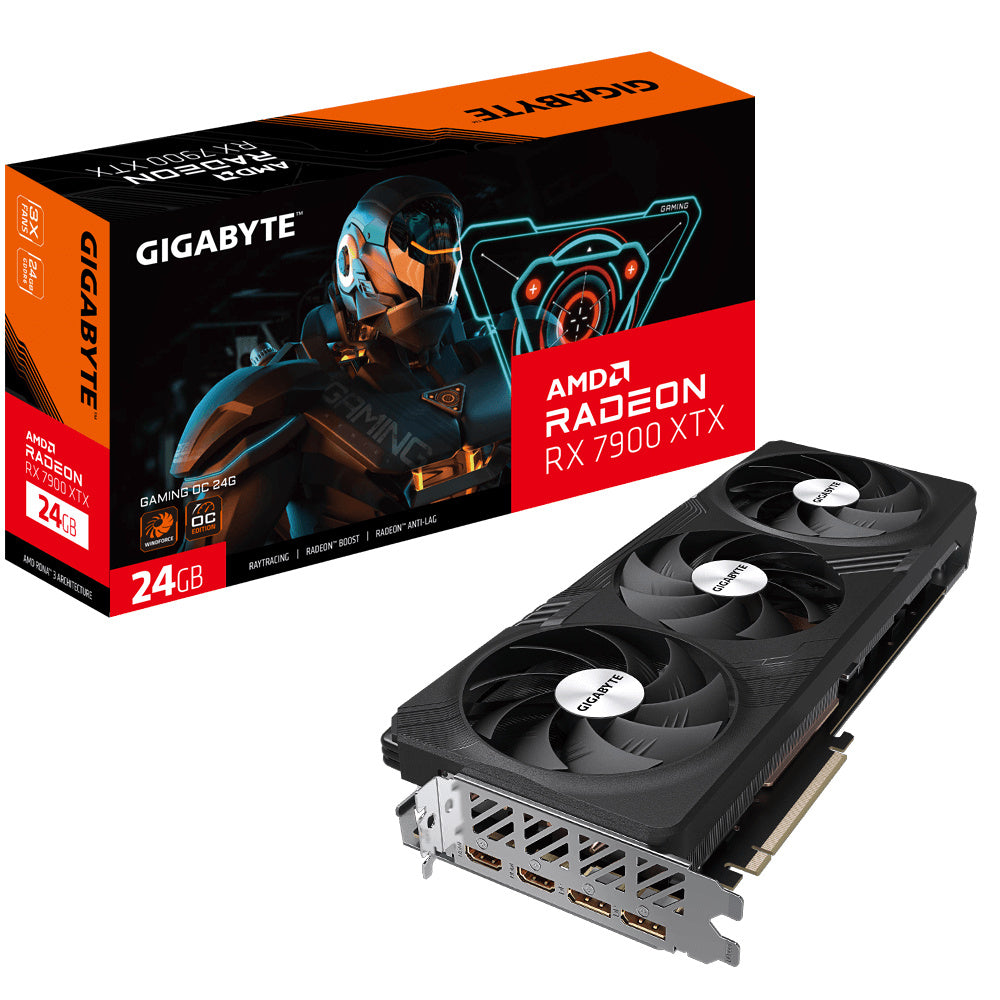 Tarjeta De Video Gigabyte Amd Radeon Rx 7900 Xtx/pcie X16 4.0/24gb/gddr6/2xdp/2xhdmi 2.1/gama Alta/gamer