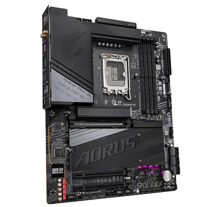 Tarjeta Madre Gigabyte Z790 Aorus Elite X Ax / Lga 1700 14/13/12 Gen / Ddr5 / Hdmi / Dp / Wifi 6 / Bt 5.3 / Atx / Gaming