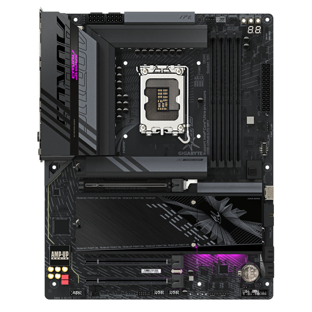 Tarjeta Madre Gigabyte Z890 A Elite Wifi7 / Ddr5 / Socket 1851 Intel Serie 2 / Wifi 7 / Bt / Gama Alta