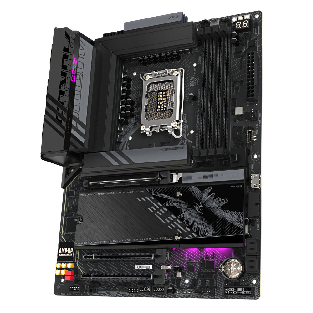 Tarjeta Madre Gigabyte Z890 A Elite Wifi7 / Ddr5 / Socket 1851 Intel Serie 2 / Wifi 7 / Bt / Gama Alta