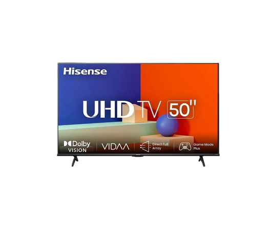 Television 50 Pulgadas Led Hisense 50a65nv Smart Vidaa Tv, Uhd 4k, Dolby Vision, Dts Virtual X, Wifi