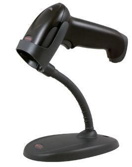 Lector De Codigo De Barras Honeywell Voyager 1250g, Laser 1d, Usb, Negro, Alcance 447 Mm, 100 Lecturas Por Segundo, Incluye Base