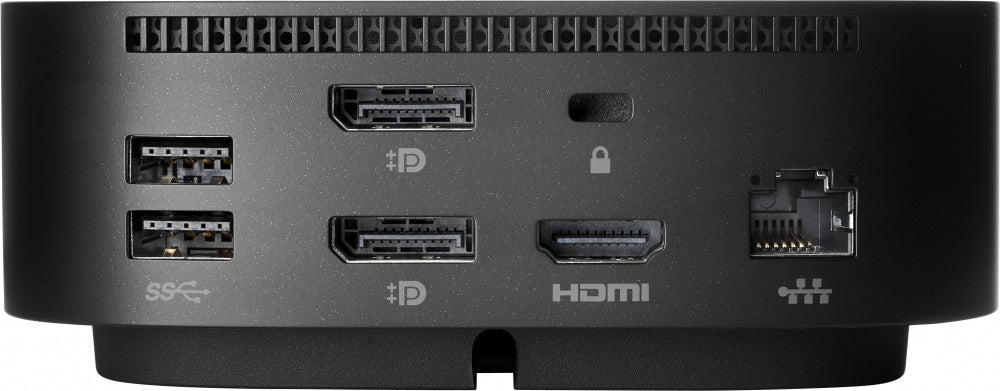 Docking Universal Hp G5 Conexion Usb Tipo C / 2 Display Port/1 Rj45/1 Usb Tipo C/ 4 Usb 3.0/ 1 Hdmi 2.0/1 Clavija De Audio Combo/carga Notebooks Hasta De 100w Por Usb-c 3.0