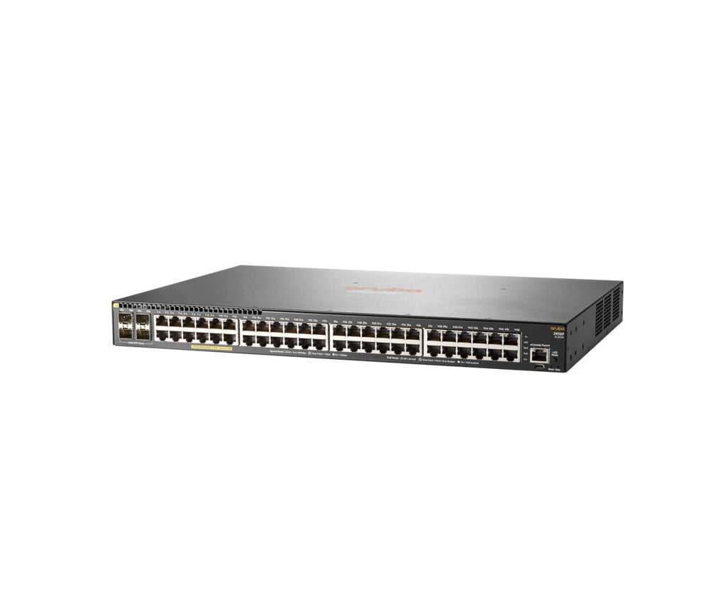 Switch Hpe Aruba Jl262a 2930f 48g Rj45 Poe 370w Y 4 Sfp 1g Administrable L3