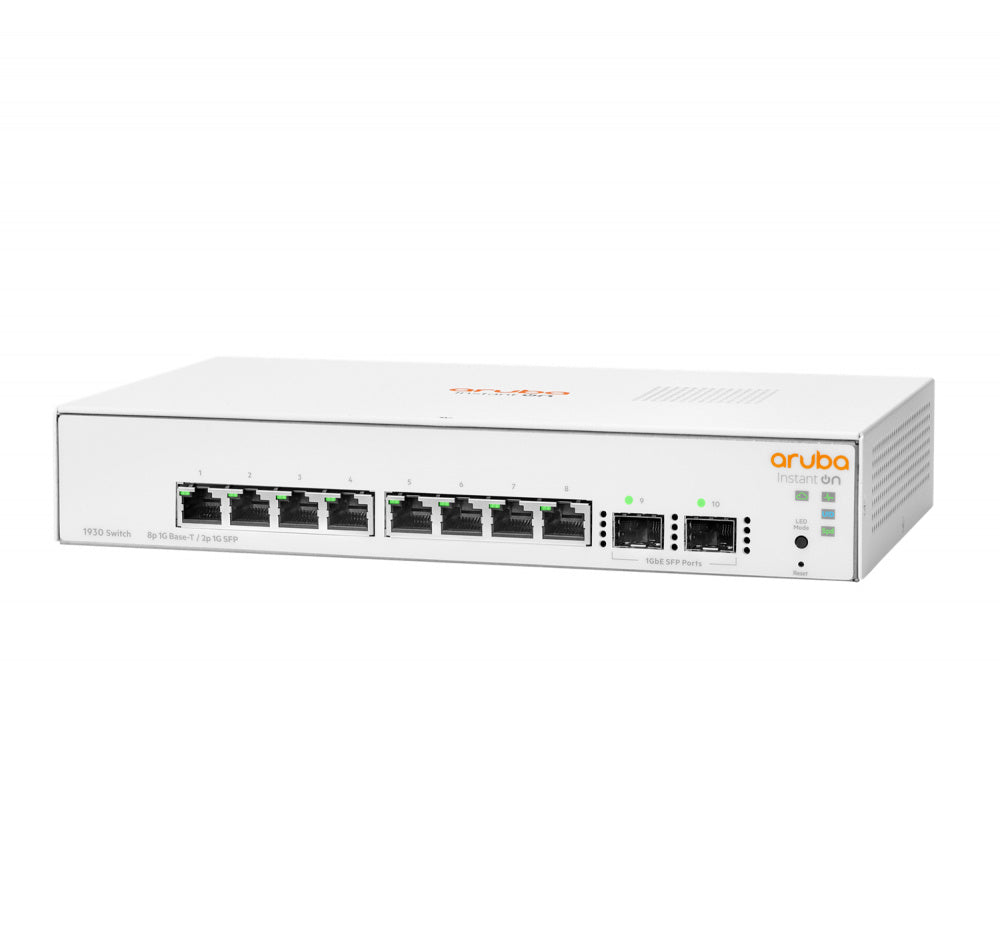 Switch Hpe Aruba Jl680a Instant On 1930 8g 2sfp Administrable Capa 2 Smart Managed