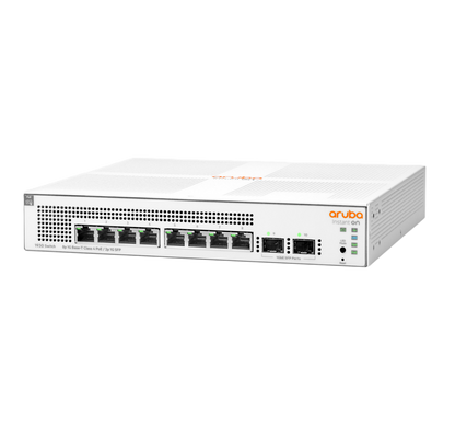 Switch Hpe Aruba Jl681a Instant On 1930 8g Poe Clase 4 2 Sfp 124 W Administrable Capa 2 Smart Managed
