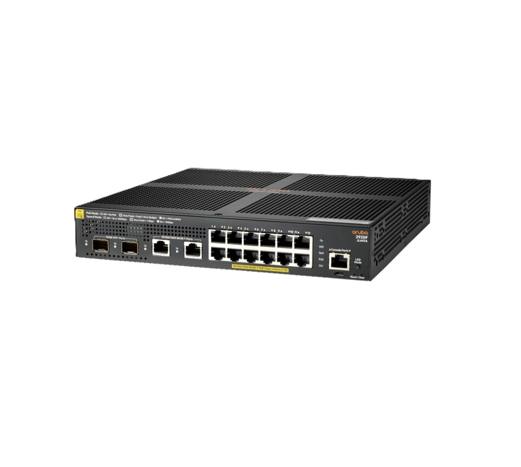 Switch Hpe Aruba Jl693a 2930f 12g Poe 139w 2ge Non Poe/2sfp
