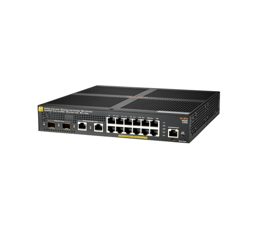 Switch Hpe Aruba Jl693a 2930f 12g Poe 139w 2ge Non Poe/2sfp