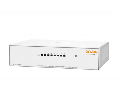 Switch Hpe Aruba R8r45a Instant On 1430 Con 8 Puertos Rj45 10/100/1000 Mbps No Administrable