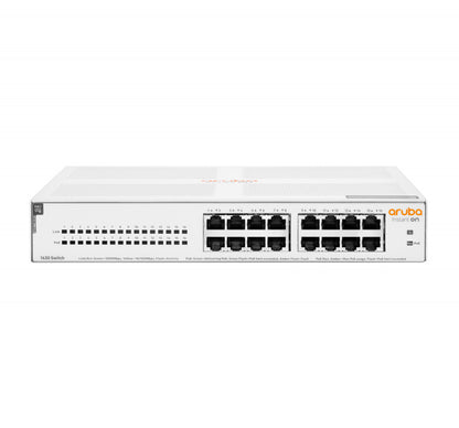Switch Hpe Aruba R8r48a Instant On 1430 Con 16 Puertos Poe Clase 4 Rj45 10/100/1000 Mbps No Administrabl