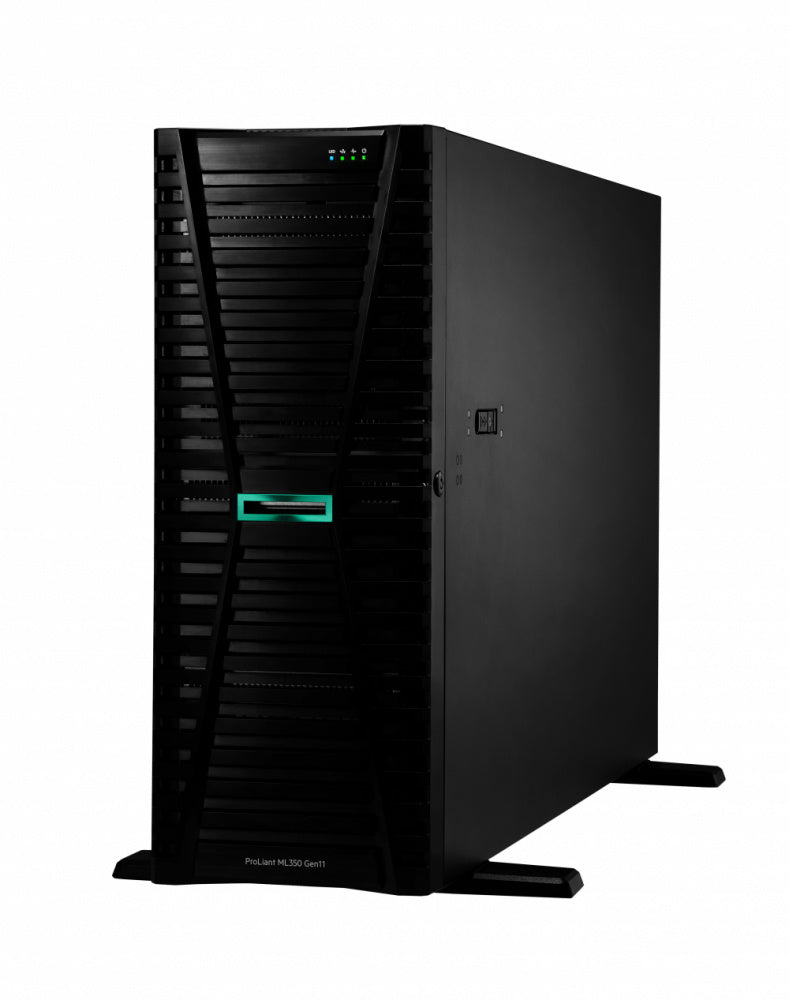 Servidor Hpe Proliant Ml350 Gen11 4410y 2 Ghz 12c 1p 64 Gb-r 8 Sff Mr408i-o Ssd 2x960gb Y Fuente Redundante 2x800w La
