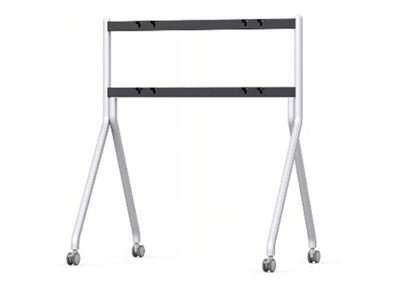 White Rolling Stand Para Huawei Ideahub 65/75/86 Inches