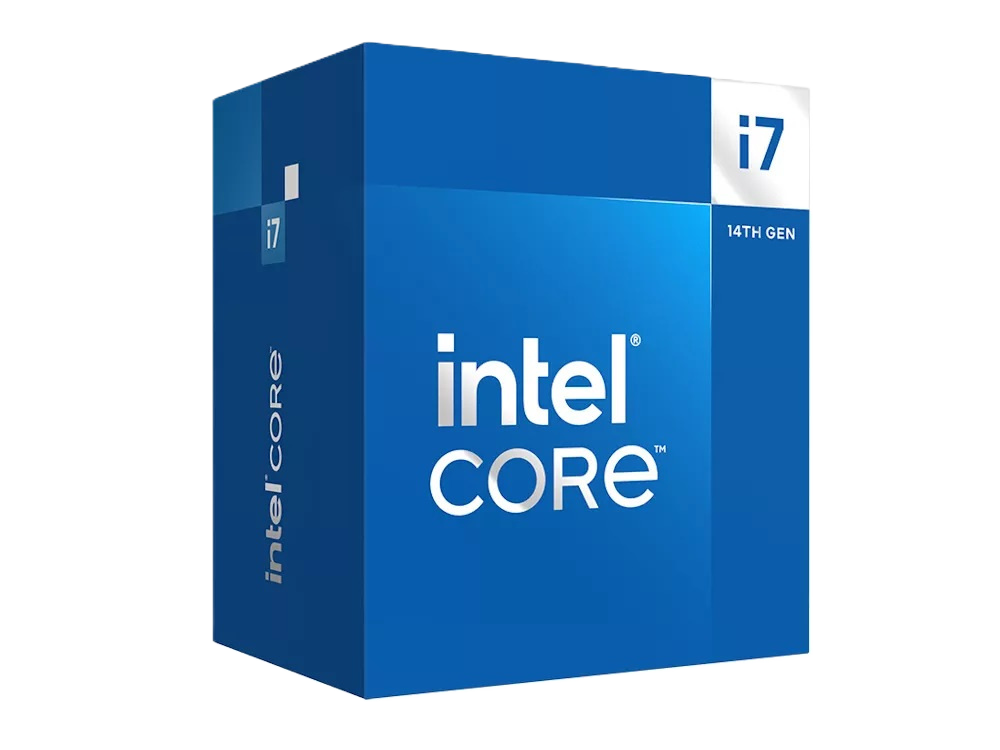 Procesador Intel Core I7-14700f S-1700 14a Gen /hasta 5.4 Ghz /cache 33mb /20 Cores 8p12e /sin Graficos /con Disipador /computo Medio