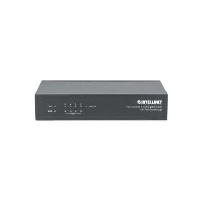 Poe Switch,intellinet,561082, Gb  5 Ptos 30w/pto, 68w