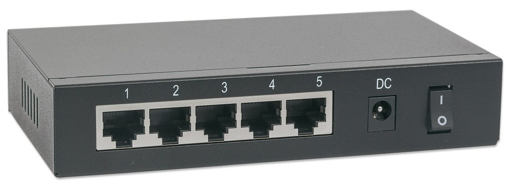 Poe Switch,intellinet,561082, Gb  5 Ptos 30w/pto, 68w