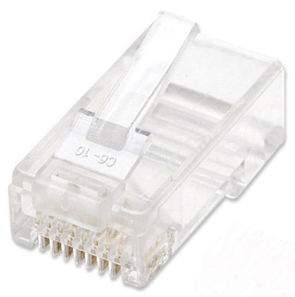 Plug Rj45,intellinet,790055, Cat 5e Utp Multifilar 100 Pzas