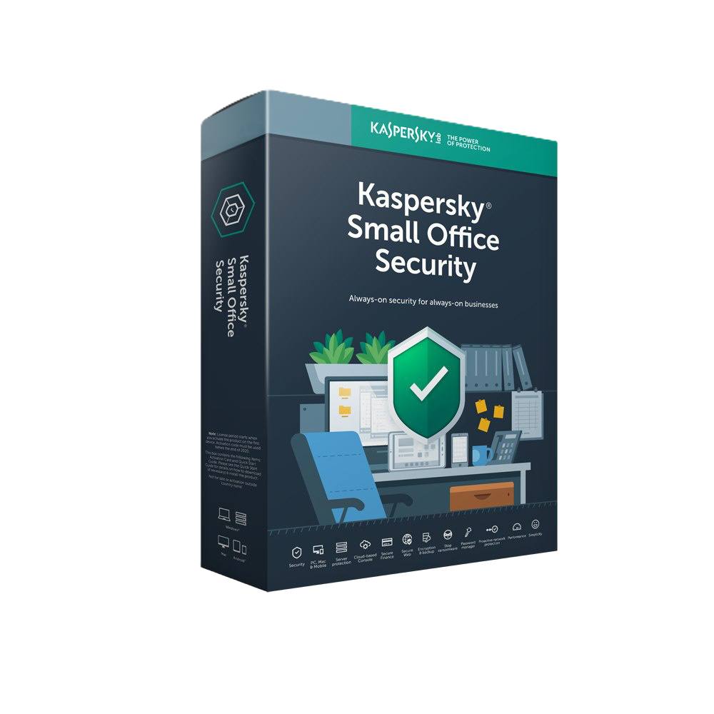 Esd Kaspersky Small Office Security 10 Dis + 10 Mobile + 1 File Server 1 Año