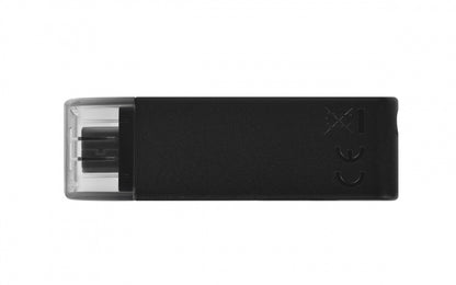 Memoria Flash Usb Kingston Data Traveler 70 64gb Gen 1 3.2 Tipo C Negro (dt70/64gb)
