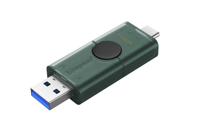 Memoria Flash Usb Kingston Data Traveler Duo Flash Drive 128gb Tipo A-c Dtdeg2/128gb