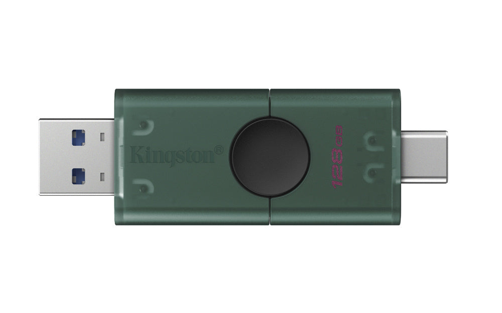 Memoria Flash Usb Kingston Data Traveler Duo Flash Drive 128gb Tipo A-c Dtdeg2/128gb