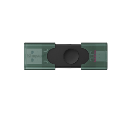 Memoria Flash Usb Kingston Data Traveler Duo Flash Drive 128gb Tipo A-c Dtdeg2/128gb