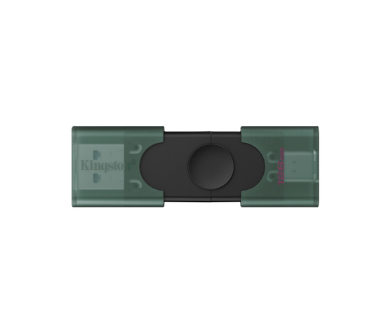 Memoria Flash Usb Kingston Data Traveler Duo Flash Drive 128gb Tipo A-c Dtdeg2/128gb