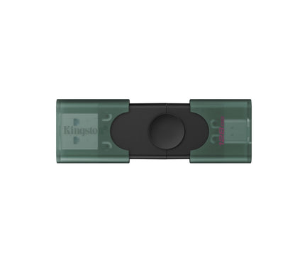 Memoria Flash Usb Kingston Data Traveler Duo Flash Drive 128gb Tipo A-c Dtdeg2/128gb