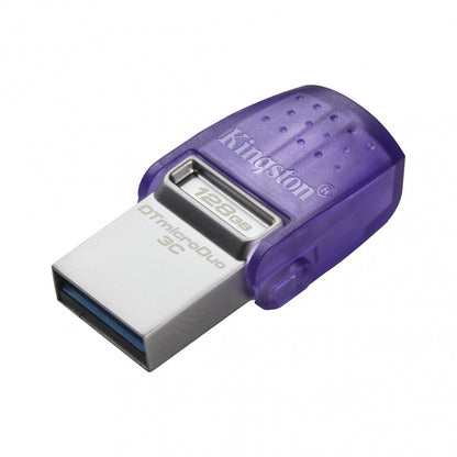 Memoria Flash Usb Kingston Data Traveler Microduo 128gb 3c Type A-c (dtduo3cg3/128gb)