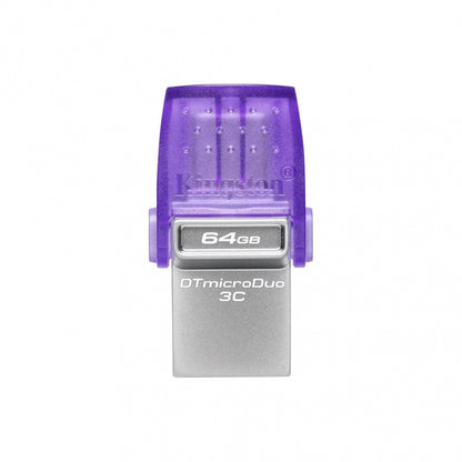 Memoria Flash Usb Kingston Data Traveler Microduo 64gb 3c Type A-c Dtduo3cg3/64gb