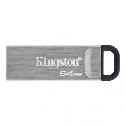 Memoria Flash Usb Kingston Data Traveler Kyson 64gb Gen 1 3.2 Tipo A Metal (dtkn/64gb)