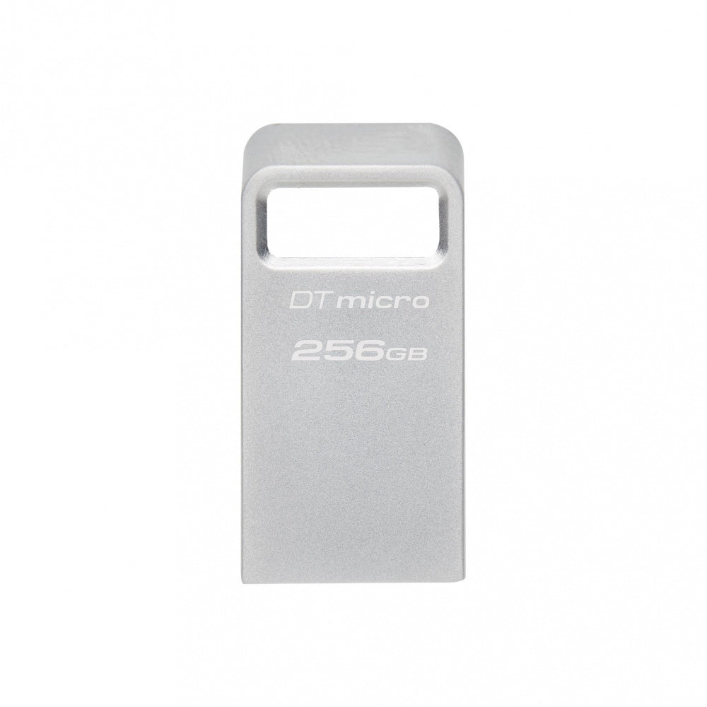 Memoria Flash Usb Kingston Data Traveler Micro 256gb Gen 1 3.2 Tipo A Metal (dtmc3g2/256gb)