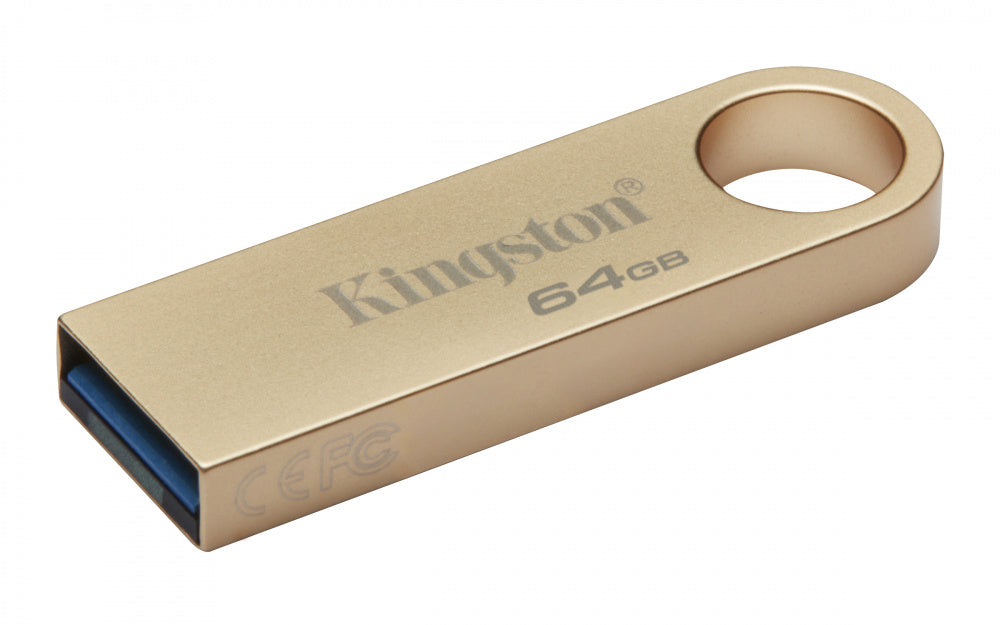 Memoria Flash Usb Kingston Data Traveler Se9 G3 64gb Gen 1 3.2 Tipo A Dorada (dtse9g3/64gb)