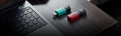 Memoria Flash Usb Kingston Data Traveler Exodia M 256gb Gen 1 3.2 Gen 1 C/tapa MÓvil Negro + Verde Ocean (dtxm/256gb)