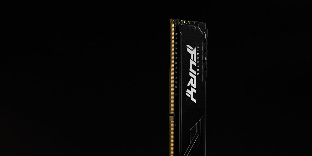 Memoria Ram Kingston Dimm Ddr4 8gb 3600mt/s Fury Beast Black Xmp Cl17 288pin 1.35v C/disipador De Calor