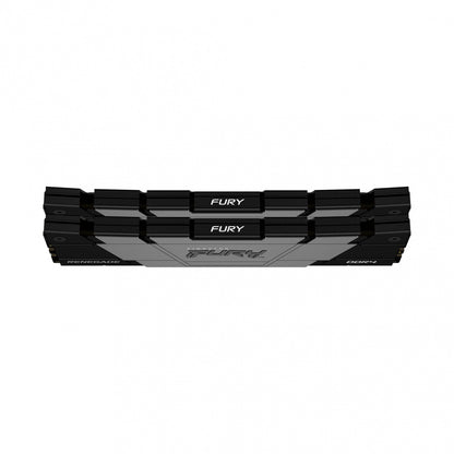 Memoria Ram Kingston Dimm Ddr4 32gb 2x16gb 3200mt/s Fury Renegade Black Xmp Cl16 288pin 1.35v C/disipador De Calor P/pc/gamer/alto Rendimiento Kit 2 Kf432c16rb12k2/32
