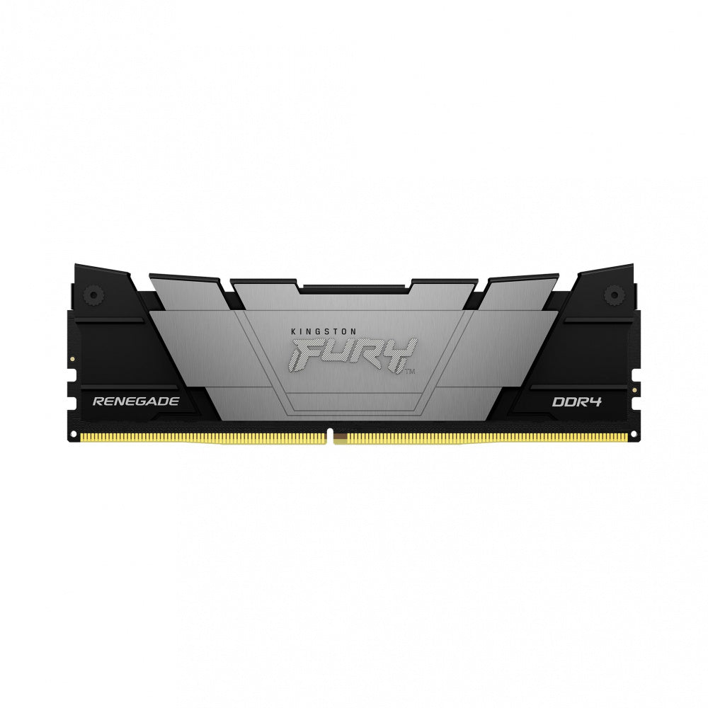 Memoria Ram Kingston Dimm Ddr4 8gb 3600mt/s Fury Renegade Black Xmp Cl16 288pin 1.35v C/disipador De Calor P/pc/gamer/alto Rendimiento Kf436c16rb2/8