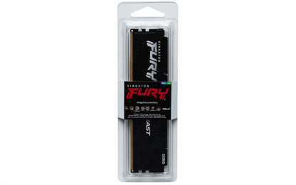 Memoria Ram Kingston Dimm Ddr5 8gb 5200mt/s Fury Beast Black Expo Cl36 288pin 1.25v C/disipador De Calor