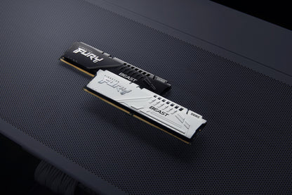 Memoria Ram Kingston Dimm Ddr5 8gb 5200mt/s Fury Beast Black Expo Cl36 288pin 1.25v C/disipador De Calor