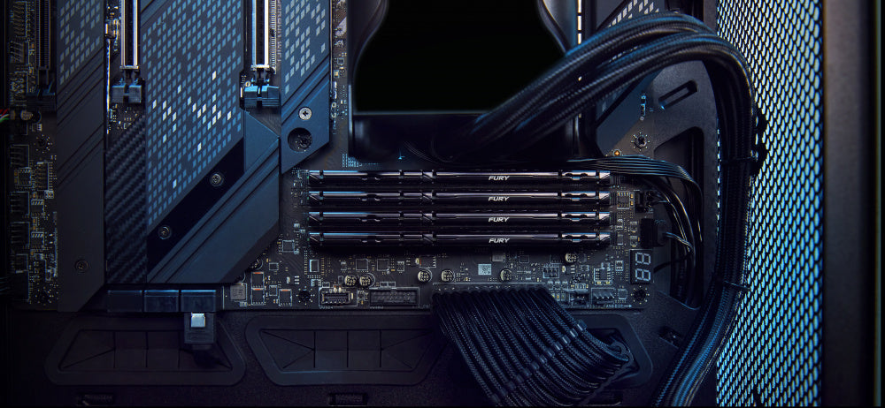Memoria Ram Kingston Dimm Ddr5 8gb 5200mt/s Fury Beast Black Expo Cl36 288pin 1.25v C/disipador De Calor