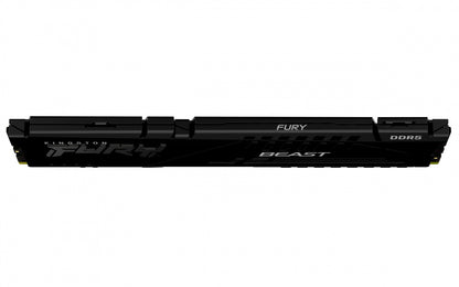 Memoria Ram Kingston Dimm Ddr5 16gb 6000mt/s Fury Beast Black Expo Cl36 288pin 1.25v C/disipador De Calor